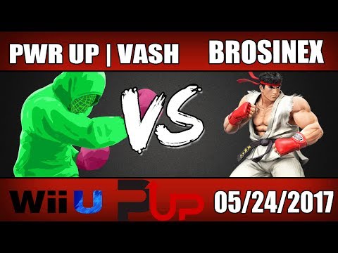 PWR UP | Vash (Little Mac) vs Brosinex (RYU) - Wii U Winners Rnd 3 SOS