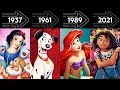 Disney Animation Evolution Every Movie From 1937 To 2023