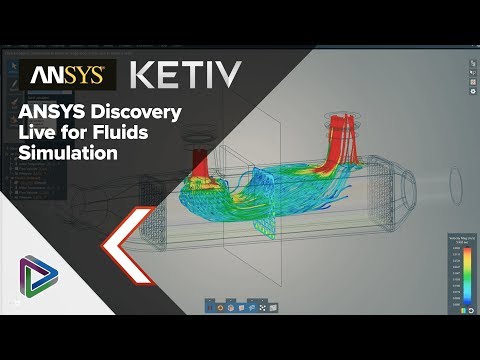 Ansys Discovery Live for Fluids Simulation