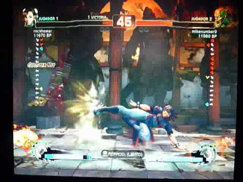 RockHowar (chun) vs Mikenumber9 (dhalsim) - Campeonato de España de SSFIV 3/4