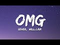 Usher - OMG (Lyrics) ft. will.i.am