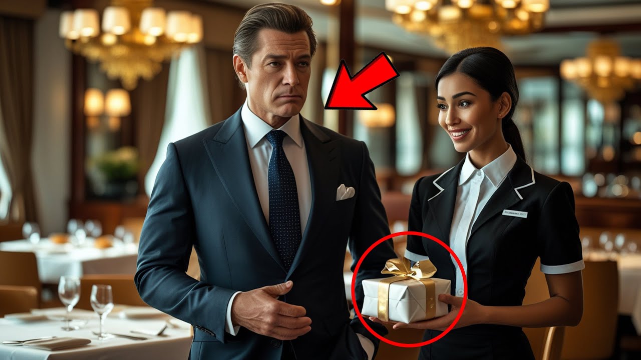The Millionaire's Unexpected Gift: The Black Waitress Who Touched His Heart.