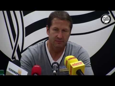 SK Sturm: Mediabriefing vor SC Wiener Neustadt (12. Runde 2014/15)