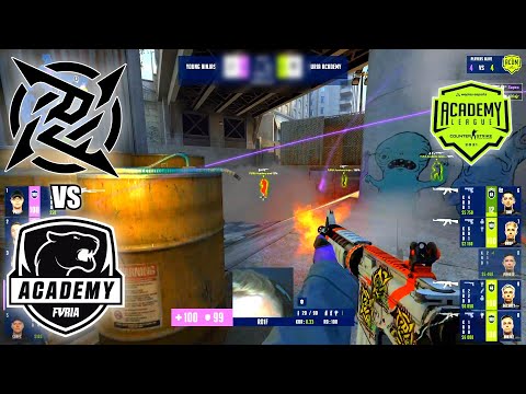 Young Ninjas vs FURIA Academy - WePlay Academy League Season 1 | CSGO HIGHLIGHTS