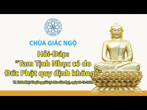 Tam Tịnh Nhục có do Đức Phật quy định không?