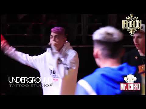 Sub y Stuart vs Dominic y Cacha - Semifinal - Kingdom Freestyle 2019