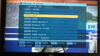 Retune a STRONG set Top Box for Satellite Christian TV to TP 12519