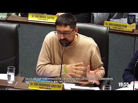 Edil Sr. Rodrigo Castro - Asuntos Previos del 13 de Agosto de 2026
