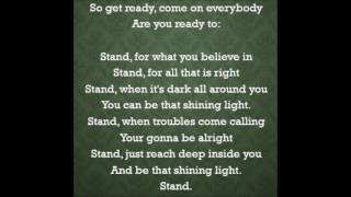 Stand - Billy Ray &amp; Miley Cyrus (Lyrics)