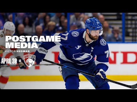 Victor Hedman | Postgame Game 5 vs Florida Panthers