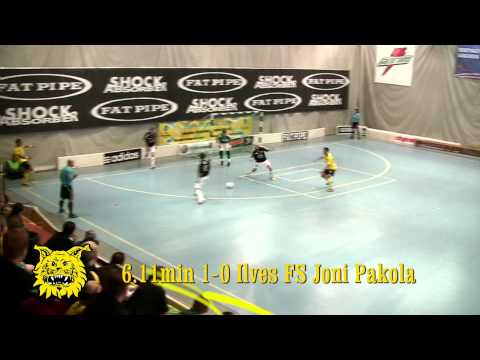 Ilves FS-Mad Max 3-1 (1-0) 30.10.2011 Futsal-Liiga Spiral-Hallit maalikooste