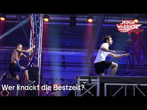 Benjamin Grams vs. Hasan Al Tinawi: Who will break the best time? | Ninja Warrior Germany Allstar...