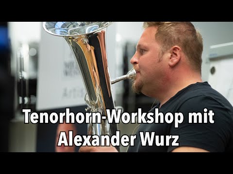 Wurz & Bündig | Toller Tenorhorn Workshop mit Alexander Wurz im Musikhaus Beck