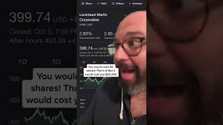 How to Make $1,000 a YEAR from Lockheed Martin Stock? #shorts