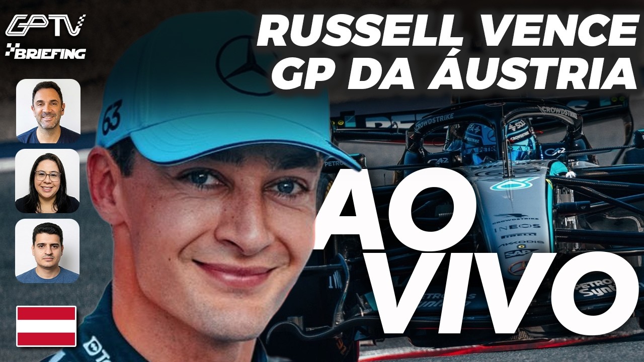 F1 2026: RUSSELL VENCE NA ÁUSTRIA. VEJA CLASSIFICAÇÃO [narração + Briefing]