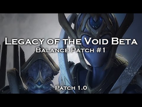 Legacy of the Void Beta: Balance Update #1
