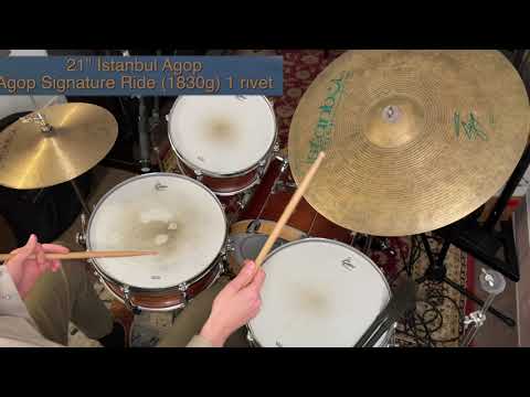 Istanbul Agop Cymbal Comparison Video - Part 1