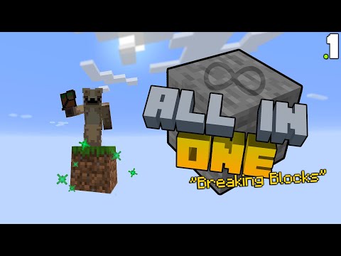DanRobzProbz - "All in One" [Modded One Block] Minecraft Let's Play "Breaking Blocks" #1