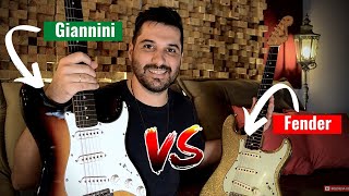 Video thumbnail for Guitarra Giannini vs Fender by Jeferson Basso