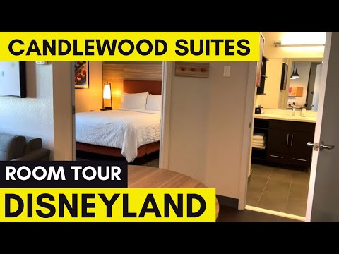 Candlewood Suites Anaheim Resort Area Room Tour | Disneyland