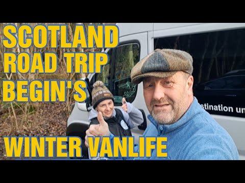 START OF MY SCOTLAND ROAD TRIP - VANLIFE IN SCOTLAND #scotland #vanlife 