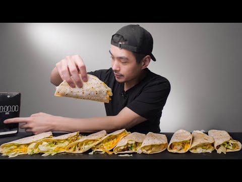Dude Is A Garbage Disposal: Ten Taco Time Trial