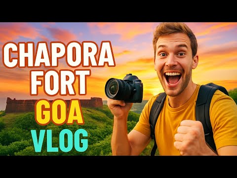 Chapora Fort Goa Full Tour | Dil Chahta Hai Fort, Vagator Beach View, History & Travel Guide 2025
