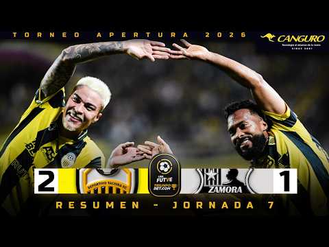 RESUMEN | Remontada aurinegra en Pueblo Nuevo | Táchira - Zamora | Liga FUTVE Triunfobet