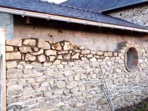 monter un mur de pierre