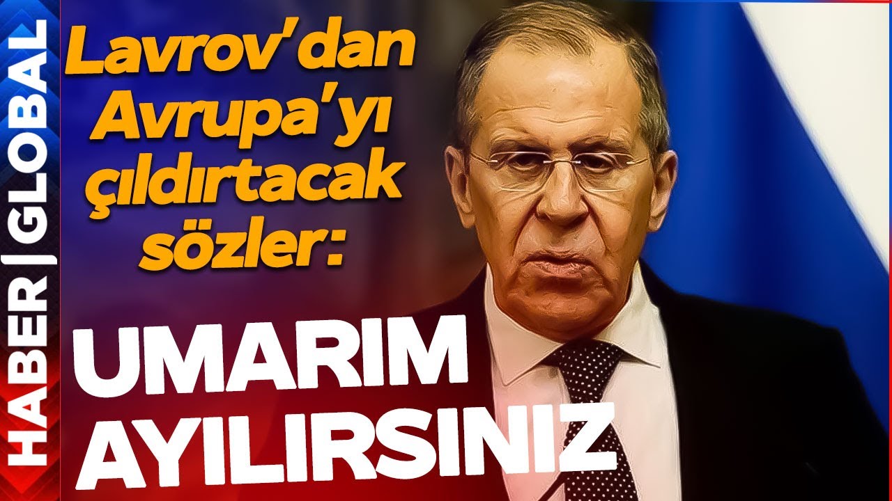 Lavrov'dan AB'yi Çıldırtacak Trump Mesajı: Umarım Ayılırsınız!