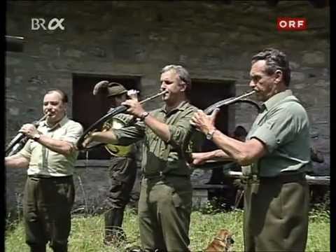 Jagdhornbläser der Bezirksgruppe Bludenz