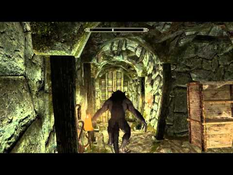 Skyrim Werewolf Neck Bite