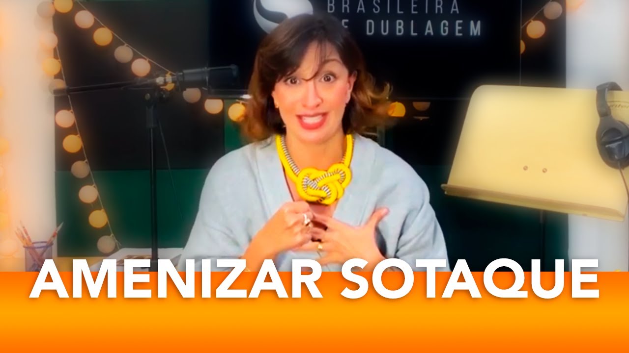 AMENIZANDO O SOTAQUE NA DUBLAGEM | Mabel Cezar