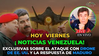 🚨 NOTICIAS VENEZUELA: EXCLUSIVAS SOBRE EL ATAQUE CON DRONE  DE EE. UU. Y LA RESPUESTA DE MADURO