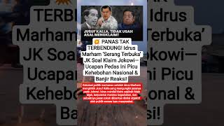 Download lagu Panas! Idrus Hantam JK Soal Klaim Jokowi, Publik Heboh! #shorts #viralvideo mp3
