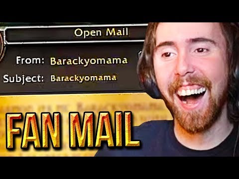 A͏s͏mongold Opening Fan Mails In WoW