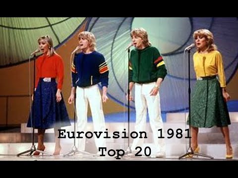 Top 20 - Eurovision Song Contest 1981