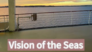 Vision of the Seas (First Day of Our Holiday Cruise)