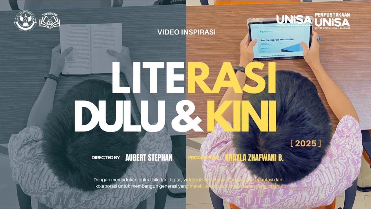 Juara 1 Lomba Literasi Nasional 2025: LITERASI DULU & KINI - SHORT FILM 