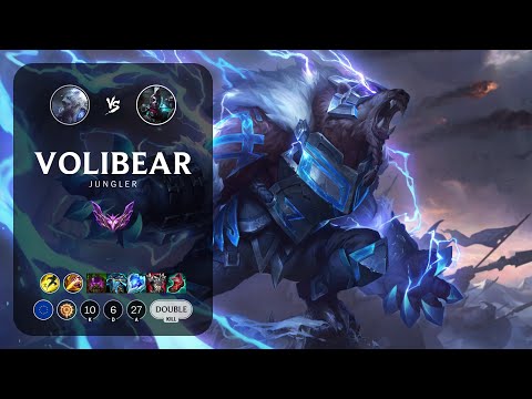 Volibear Jungle vs Ekko - EUW Master Patch 12.21