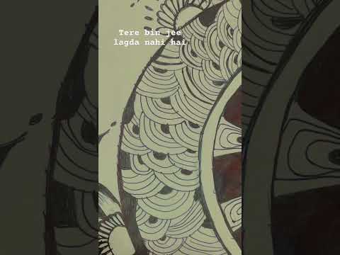 Hey made new mandala drwing art how is it samiha # creations # new # shorts