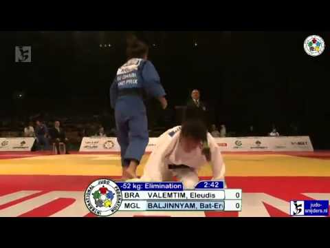 Judo Grand Prix Abu Dhabi 2012: Valemtim (BRA) - Baljinnyam (MGL) [-52kg]