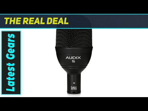 Audix F6 Dynamic Bass and Kick Drum Instrument Microphone Brand NEW never used includes new sealed bag D-Clip Bild 6