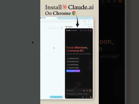 Fast Way to Install Claude for Your Chrome!