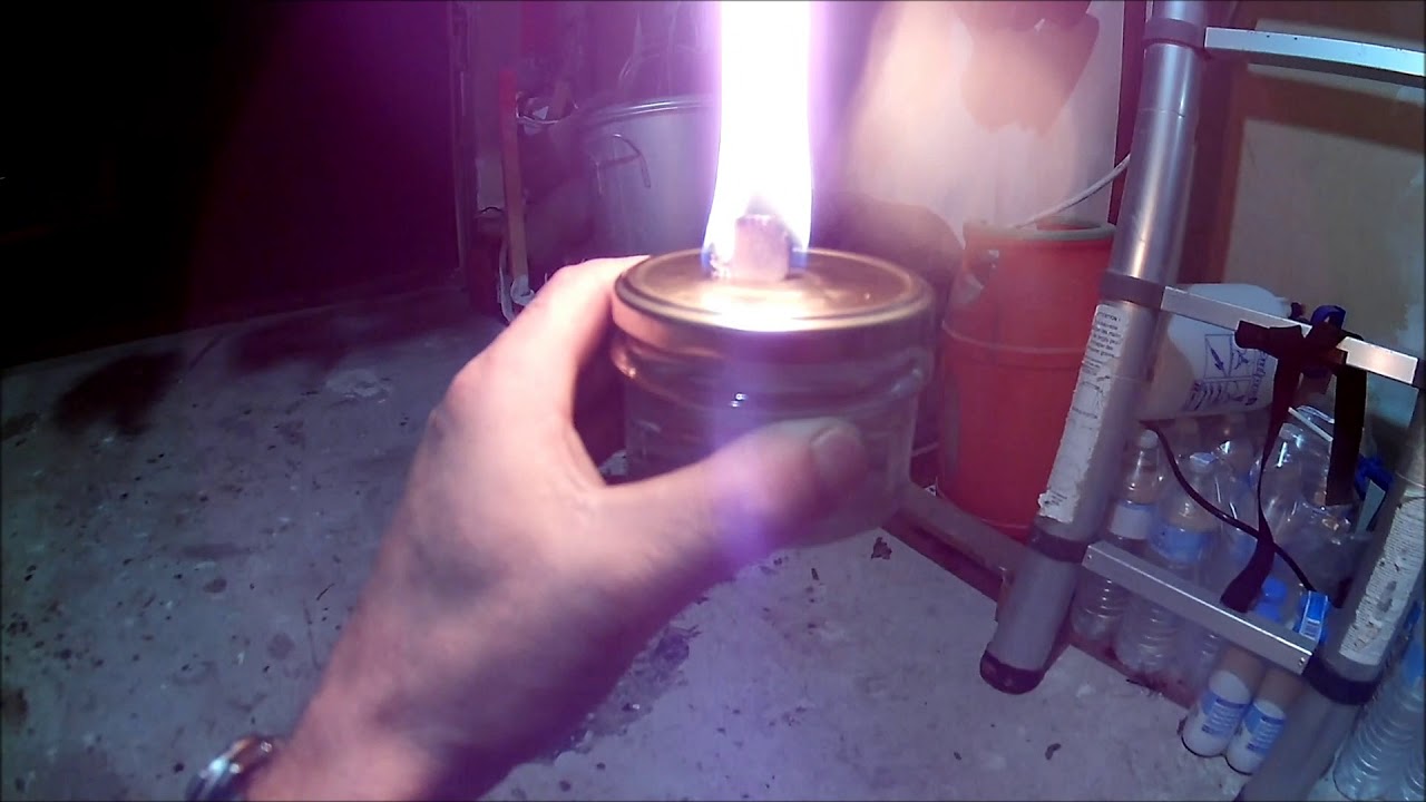 Mèche lampe à pétrole de secours à 10 centimes ( test 1/2 )