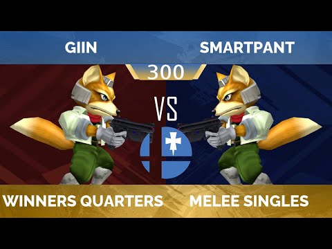 RogaSmash 300: SSBM – Winners Quarters — Giin (Fox) vs Smartpant (Fox)