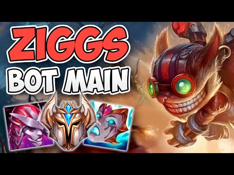 HE GOT KOREAN CHALLENGER WITH THE OP ZIGGS BOT STRATEGY | CHALLENGER ZIGGS ADC GAMEPLAY | 11.14 S11