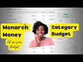 Create Your Budget in Monarch Money | Category Budgeting