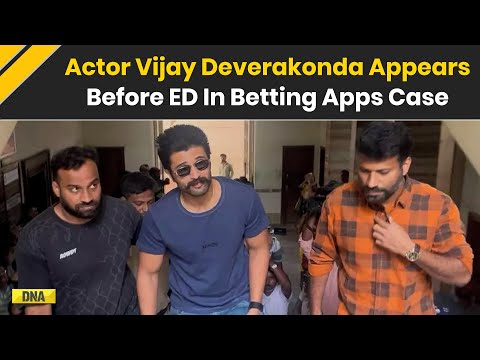 Vijay Deverakonda Appears Before ED In Alleged Illegal Betting App Case