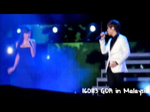 160113 SISTAR Hyorin and K.Will - Endless Love at GDA
